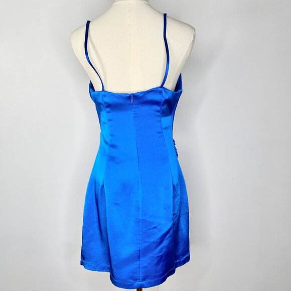 Zara - Bright Blue Dress - Picture 3 of 5